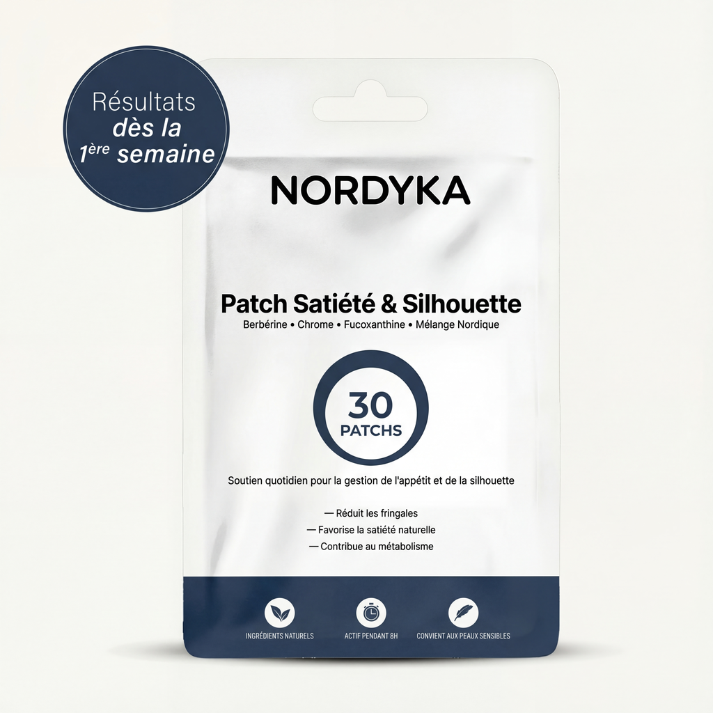 Patch GLP-1 NORDYKA — La méthode naturelle qui coupe les fringales